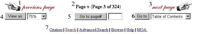 An image of the navigation bar. Contents listed below.